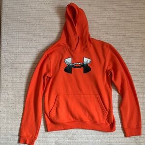 Boy’s Under Armour Orange Athletic Sweater Pullover